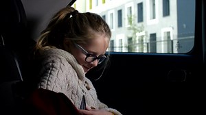 Stock Video Girl Arriving For School Live Wallpaper For PC