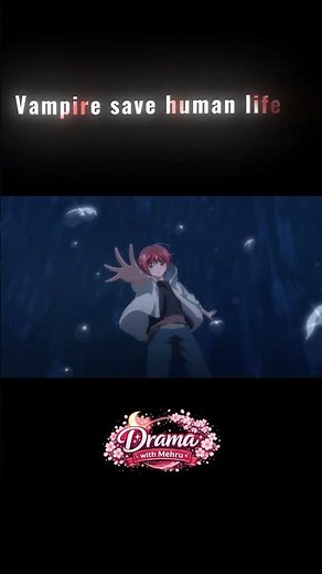 She Tried To End Her Life But A Vampire Saved Her 😱 | Vampire Dormitory #shorts #anime