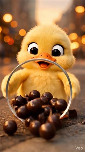 When the Cute Duck Drops His Phone 😭