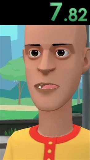 Caillou Gets Grounded Any% in 36.03 [World Record] #shorts #fyp #plotagon