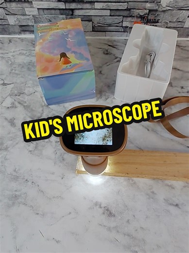Kid's Microscope #microscope #science #biology #tiktokmademebuylt