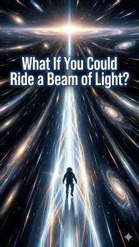 What If You Could Ride a Beam of Light?