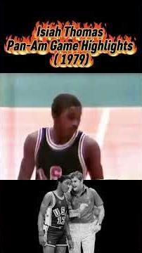 Isiah Thomas Pan-Am Games (1979) Highlights #isiahthomas #basketball #shorts