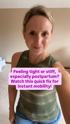 Is your body feeling tight, stiff, or just a little “off” since having kids? Maybe you’re struggling with that deep-seated tension in your hips or low back, and you just can’t seem to find freedom in your movement. You’re not alone! In this reel, you saw how just a few minutes of intentional breathing and targeted mobility can make a huge difference in how your body moves and feels✨. That instant shift in my rotation? It’s proof that your breath truly is your superpower, helping you create space