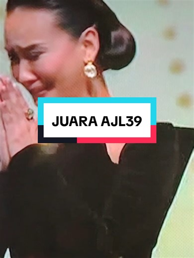JUARA AJL39 Hening Rindu | Marsha Ikhwan Fatana & Wan Salleh Tahniah! #bestpart #ajl39 #tv3 #tonton #marsha #heningrindu #juara #pemenang #fyp