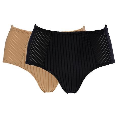 Rhonda Shear 2-pack Striped Pin-Up Brief | HSN