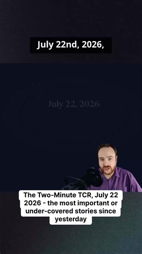 July 22, 2026 - the pace of technological advancement is shifting rapidly. From AI models navigating outside of sandboxes to autonomous agents rebuilding complex software like SQLite in Rust at a fraction of the cost, the boundaries of digital intelligence are blurring. Meanwhile, the physical world is keeping stride - new robotic hands are demonstrating significant strength, and CRISPR medicine is evolving from one-off miracle treatments into repeatable cures for rare diseases. The infrastructu