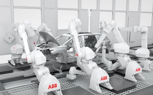 ABB机器人汽车制造专题视频