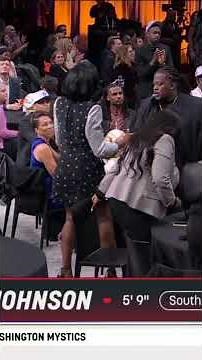 The Moment Raven Johnson Was Drafted 10th Overall ❤️