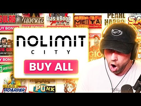 BUYING a BONUS on EVERY SLOT from NOLIMIT CITY!! (Bonus Buys)