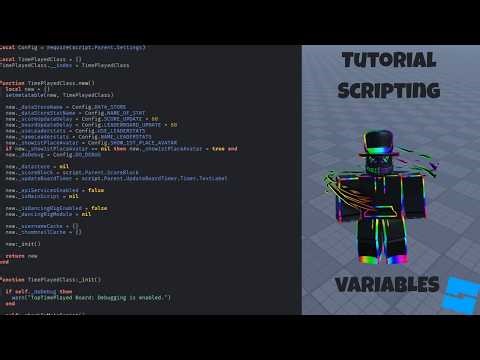 Tutorial Scripting Principiantes Roblox Studio - Variables y Tipos de Datos