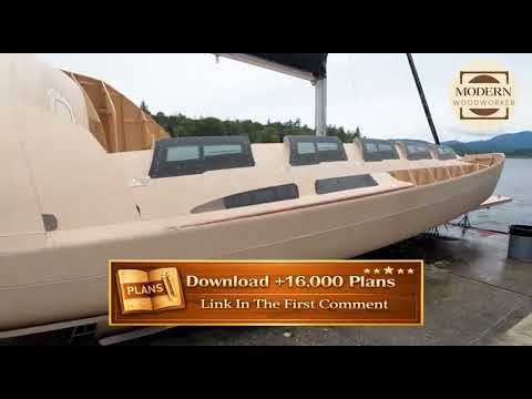 This DIY 32ft Black Trimaran Build Will Blow Your Mind | Step-by-Step Boat Building Plans