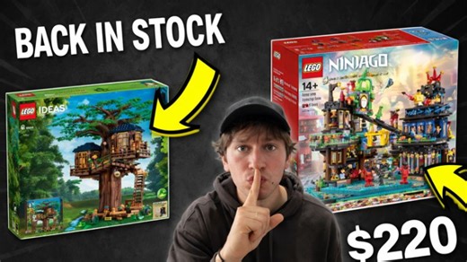 Top LEGO deals: Retired sets back in stock today