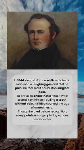 💊 The Chemist Who Accidentally Invented Anaesthesia | The Horace Wells Story