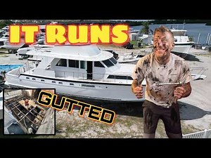 I Got My $5,000 60ft Yacht Running...Then I Gutted It