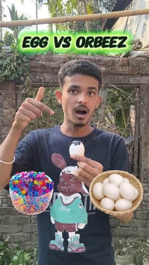 Egg Vs Orbeez 🤔 #shorts