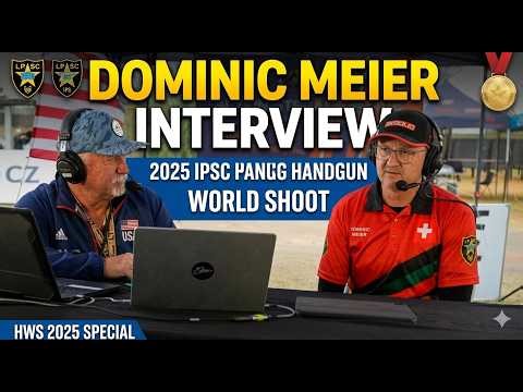 Dominic Meier Full Interview - 2025 IPSC Handgun World Shoot