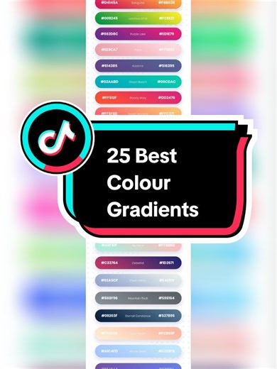 25 Best Colour Gradients for Canva Designs