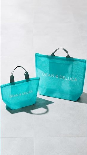 【絶対GETしたい！！】DEAN＆DELUCAのメッシュトートバッグ【6月16日発売】#数量限定#ファッション #エコバッグ #トートバッグ#バックルーム #バッグ #バッグの中身 #プチプラ