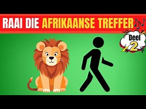 🎶 “Raai die Afrikaanse Treffers – 20 Liedjies, slegs 8 sekondes per vraag. 🇿🇦🤯