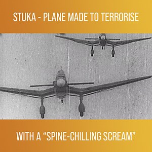 82K views · 1.7K reactions | Stuka was a German WWII plane that employed psychological warfare tactics to get the upper hand on the enemy, such as using screeching sirens! Watch more Wings of War on discovery+ : https://bit.ly/3jkyPPN | Love History | Facebook