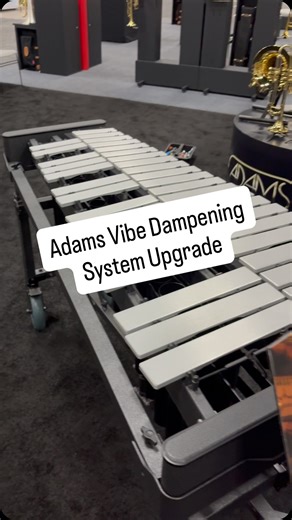 Top and bottom end ringing on your Adams vibraphone? Check out the new dampening system that solves this common issue. | Bono Percussion