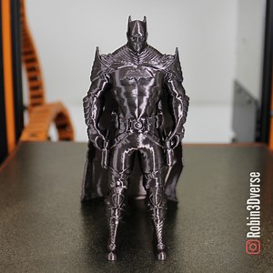 3D Printable Batman Support Free Remix by Robin 3Dverse