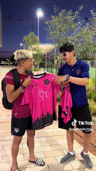 One team one dream @Basanti Memorial gifted their jersey to Samba. Living in Australia and running the club in nepal in the name late mother really appreciates brother @pradeepkx Basanti memorial is participating many fustal tournaments in different part of nepal also specially in pokhara.