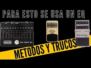 El sonido Profesional pasa por esto - Como usar el Ecualizador - amplitube 5