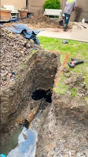 Sewer line repair