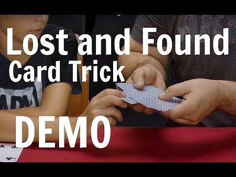 Lost and Found Card Trick DEMO - Card Magic Tricks Revealed