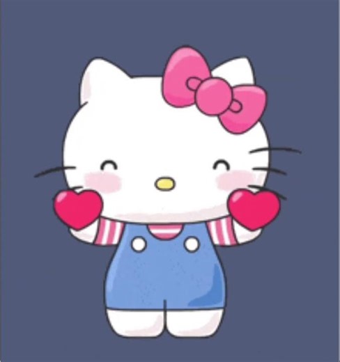 Hello Kitty gif!❤️❤️❤️❤️❤️