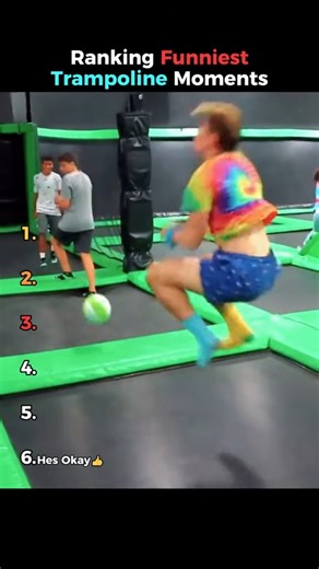 Ranking Best Trampoline Fails #shorts #trampoline #trampolinefails #funnyfails #usa #australia #uk