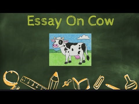 Essay On Cow in English | 10 Lines on Cow | Cow Essay in English | गाय #essayoncow #10linesessay 