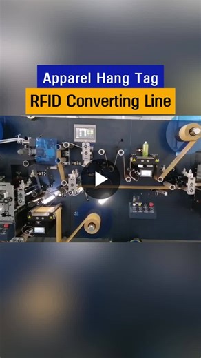 #rfidsystem #rfid #rfidtag #rfidlabel #fashionsupplychain #rfidmachine #rfidconvertingmachine #rfidsolution #hangtag #appareltag #rfidtechnology #smartlabel #garment #smartpackaging #apperal… | Tang G.