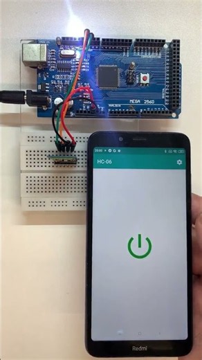 Arduino Mega + Bluetooth HC06