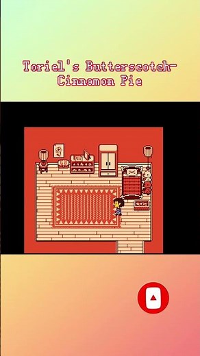 Toriel leaves us a slice of her Butterscotch-Cinnamon Pie #undertale #undertalegameplay