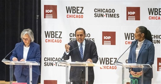 Lt. Gov. Stratton goes on attack in debate against U.S. Reps. Kelly, Krishnamoorthi