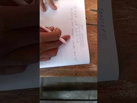 VII Maths Set Concepts (Finite & Infinite sets)