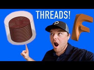 How to Create Internal and External Threads in Fusion 360!