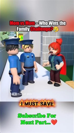 Mom vs Mom – Who Wins the Family Challenge?😢roblox animation,poor child help #roblox #love #family