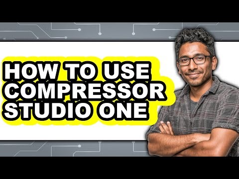 How to Use Compressor Studio One (only Way)