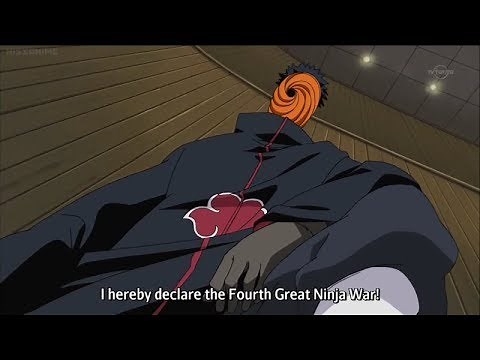 Tobi déclare la 4ème grande guerre ninja [Naruto Shippuden VF]