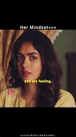 Mrunal Thakur's Excellent Mindset..❤️