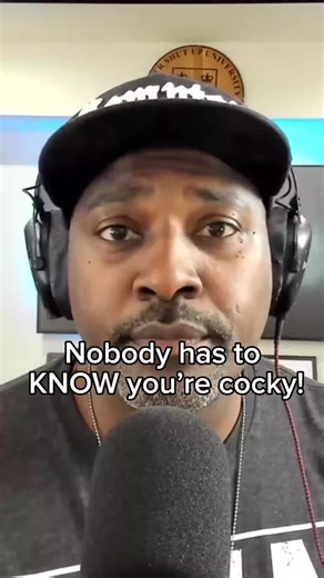 Nobody has to know you’re cocky!