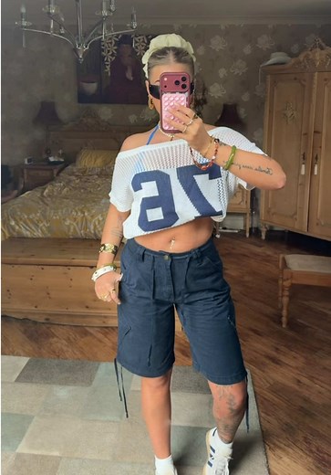 10/10 quality cargo jorts 🧿 #jorts #summeroutfits #ootdinspo #jortsoutfit #styletips