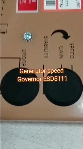 Generator Parts Diesel Engine 5111 Speed Controller Speed Governor Speed Control Unit ESD5111