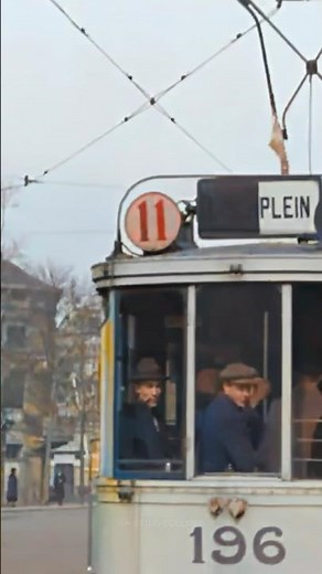 Rotterdam, Netherlands in 1921 - Restored Footage