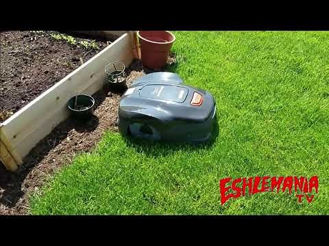 Husqvarna 115H Automower In Action