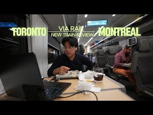 VIA Rail New Train — Toronto to Montreal Business Class Review